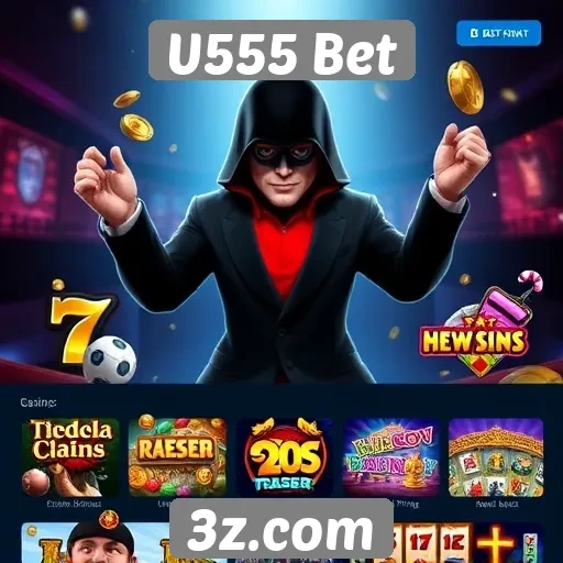 U555 Bet explora diversidade de jogos de cassino